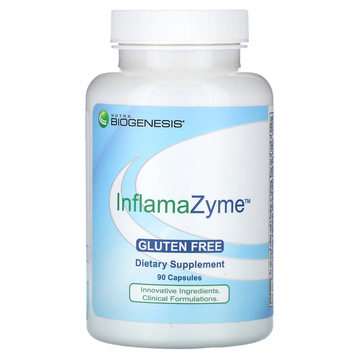 Nutra BioGenesis, InflamaZyme, 90 Capsules