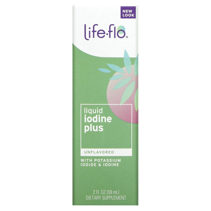 Life-flo, Liquid Iodine Plus, Natural Orange, 2 fl oz (59 ml)