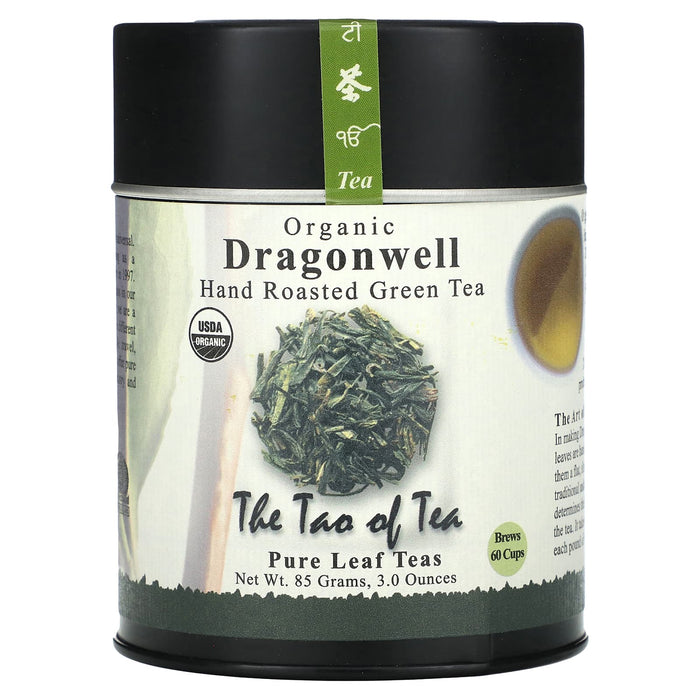 The Tao of Tea, Organic Hand Roasted Green Tea, Dragonwell, 3 oz (85 g)