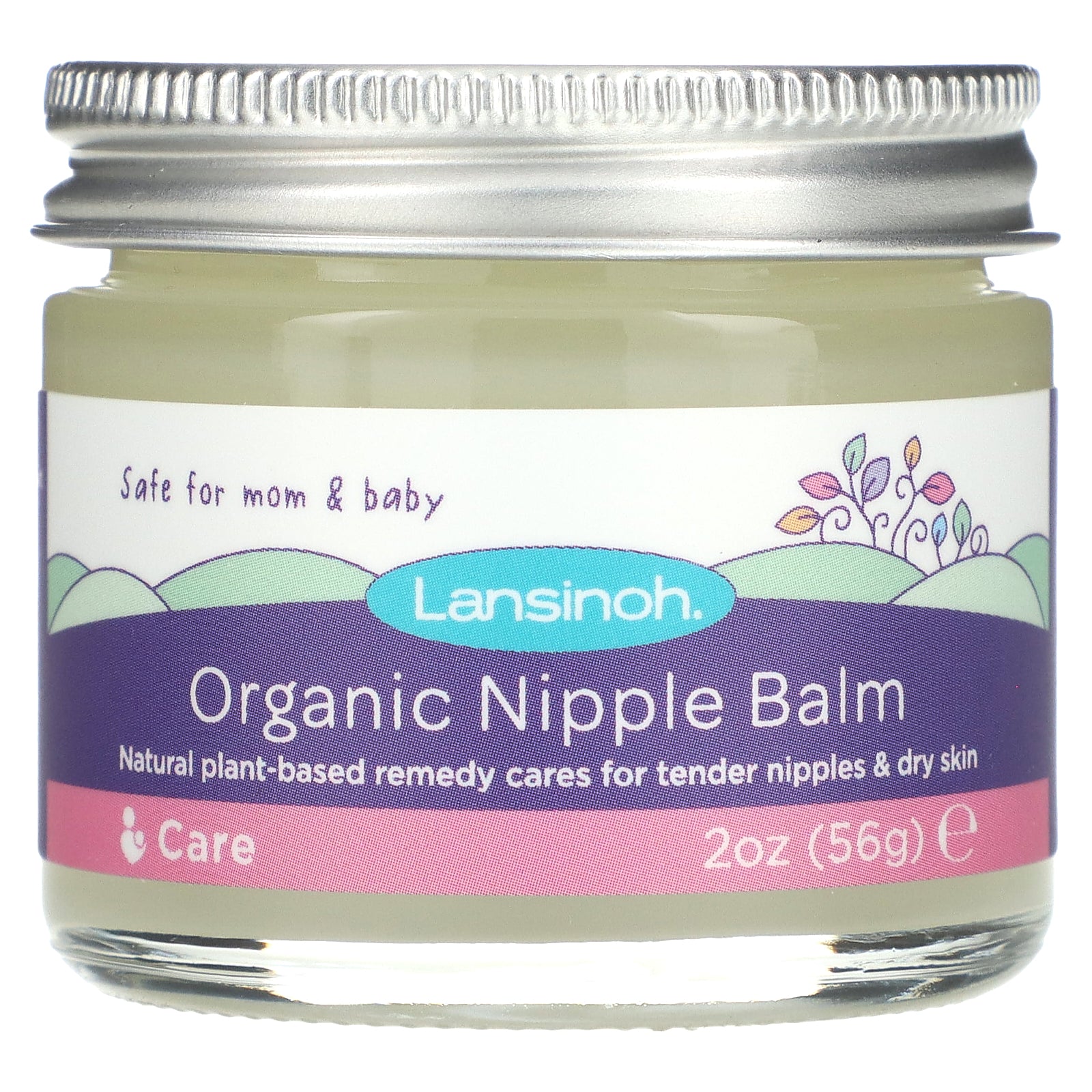 Lansinoh Organic Nipple Cream, 2 oz/56 g Ingredients and Reviews