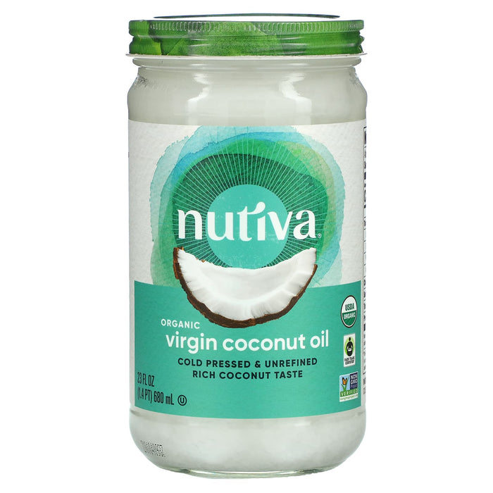 Nutiva, Organic Virgin Coconut Oil, 54 fl oz (1.6 l)