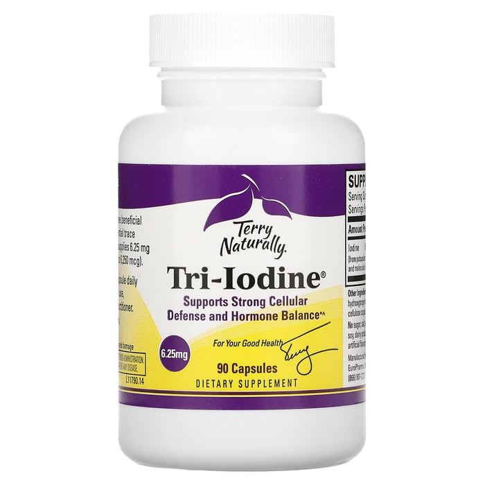 Terry Naturally, Tri-Iodine, 3 mg, 90 Capsules