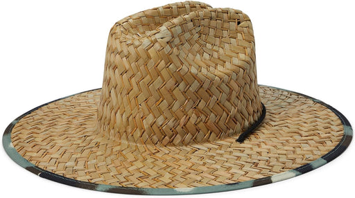 Quiksilver Men'S Pierside Print Lifeguard Beach Sun Straw Hat