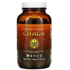 HealthForce Superfoods, Integrity Extracts, Chaga, 5.29 oz (150 g) - HealthCentralUSA