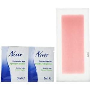 Nair Hair Remover Wax Ready Strips For Legs Body 40 Wax