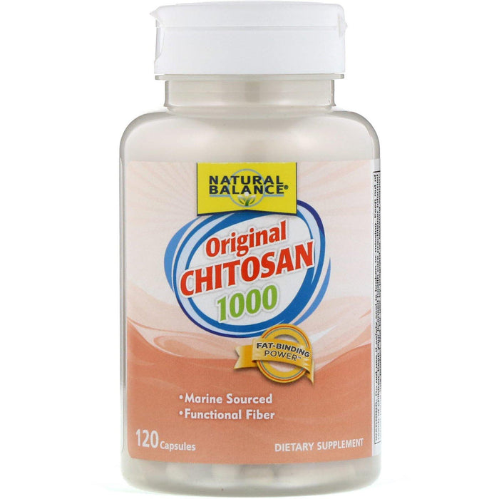 Natural Balance, Original Chitosan, 250 mg, 120 Capsules - HealthCentralUSA
