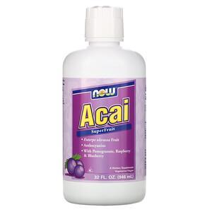 Now Foods, Acai SuperFruit , 32 fl oz (946 ml) - HealthCentralUSA