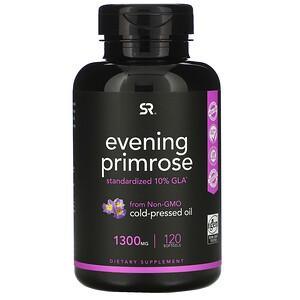 Sports Research, Evening Primrose, 1,300 mg, 120 Softgels - HealthCentralUSA