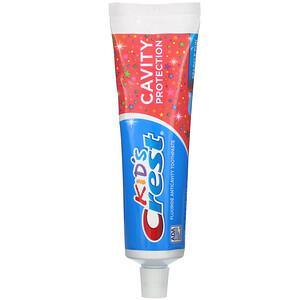 Crest, Kids, Fluoride Anticavity Toothpaste, Sparkle Fun, 4.6 oz (130 g) - HealthCentralUSA