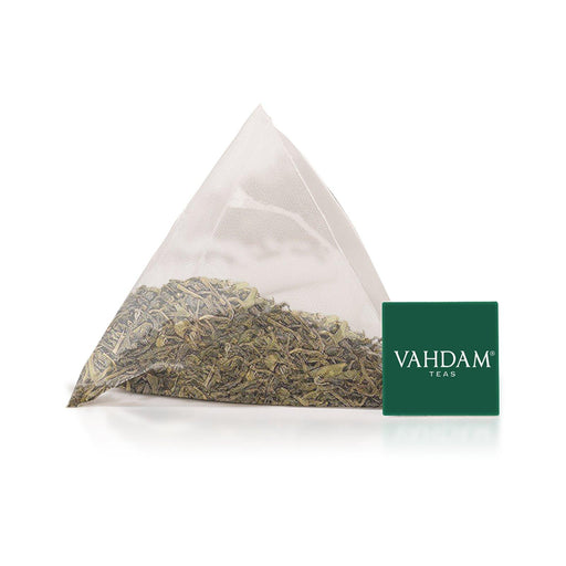 Vahdam Teas, Green Tea, Organic Himalayan, 15 Tea Bags, 1.06 oz (30 g) - HealthCentralUSA