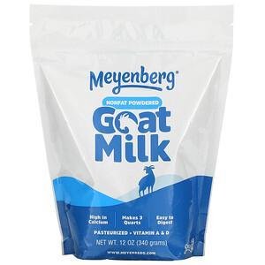 Meyenberg Goat Milk, Nonfat Powdered Goat Milk, 12 oz (340 g) - HealthCentralUSA