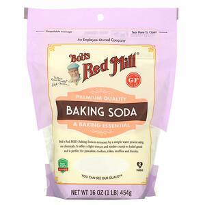 Bob's Red Mill, Baking Soda, Gluten Free, 16 oz (454 g) - HealthCentralUSA