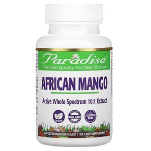 Paradise Herbs, African Mango, 60 Vegetarian Capsules - HealthCentralUSA