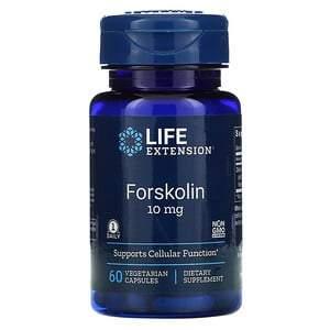 Life Extension, Forskolin, 10 mg, 60 Vegetarian Capsules - HealthCentralUSA