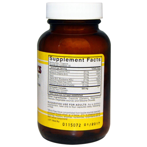 Natural Sources, Raw Pancreas, 50 Capsules - HealthCentralUSA