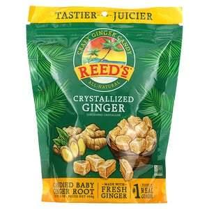 Reed's, Craft Ginger Candy, Crystallized Ginger, 16 oz (454 g) - HealthCentralUSA