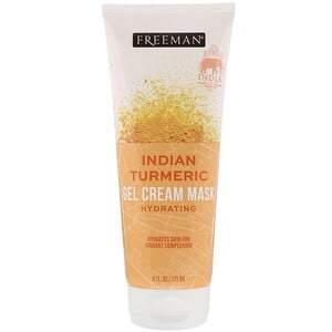 Freeman Beauty, Indian Turmeric Gel Cream Beauty Mask, 6 fl oz (175 ml) - HealthCentralUSA