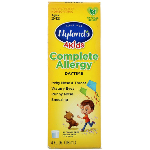 Hyland's, 4 Kids, Complete Allergy, Daytime, 4 fl oz (118 ml) - HealthCentralUSA