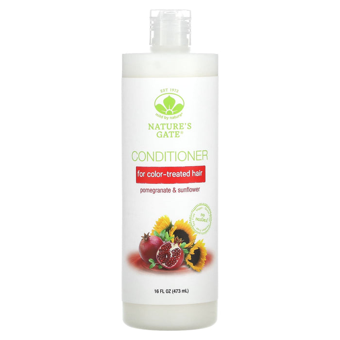 Mild By Nature, Pomegranate & Sunflower Conditioner for Color-Treated Hair, 16 fl oz (473 ml)