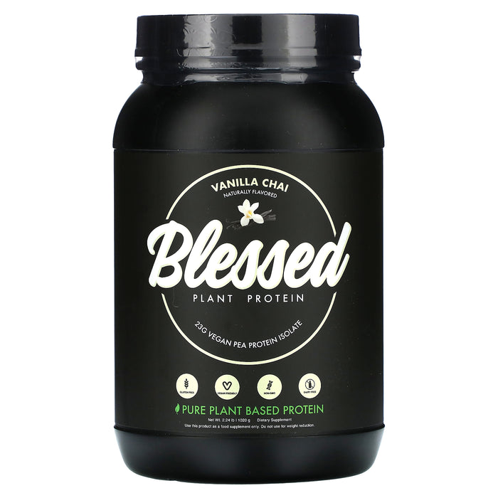 Blessed, Plant Protein, Vanilla Chai, 2.24 lbs. (1,020 g)