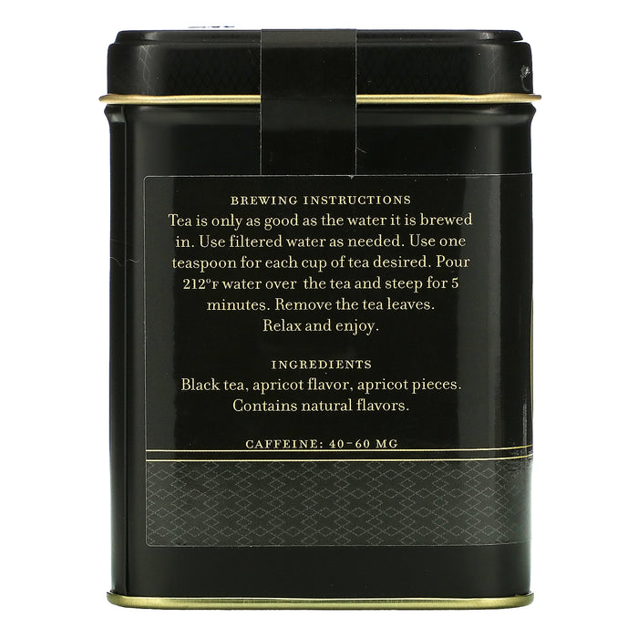 Harney & Sons, Apricot, Flavored Black Tea, 4 oz (112 g)