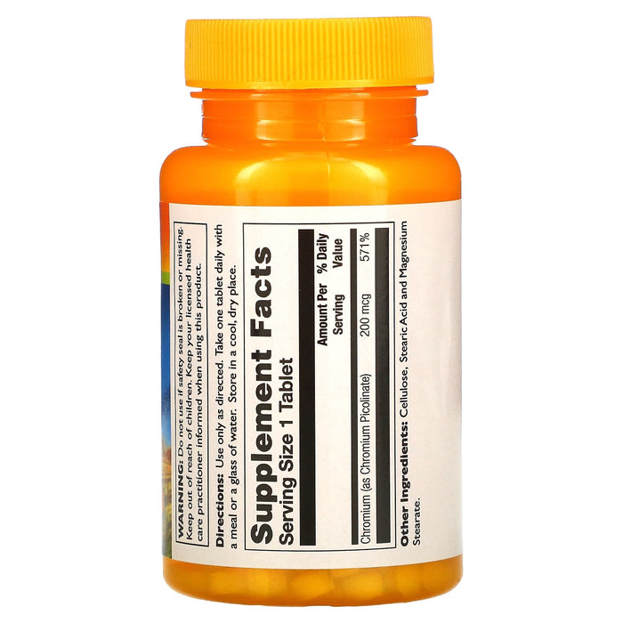 Thompson, Chromium Picolinate, 200 mcg, 60 Tablets