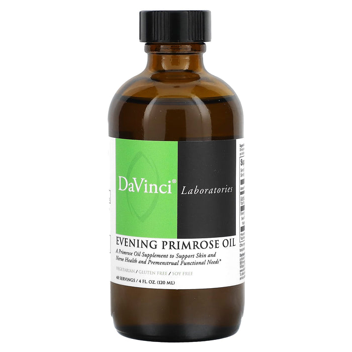 DaVinci Laboratories of Vermont, Evening Primrose Oil, 4 fl oz (120 ml)