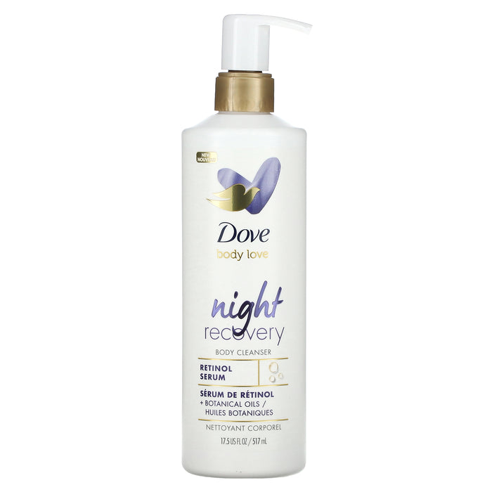 Dove, Body Love, Night Recovery Body Cleanser, 17.5 fl oz (517 ml)