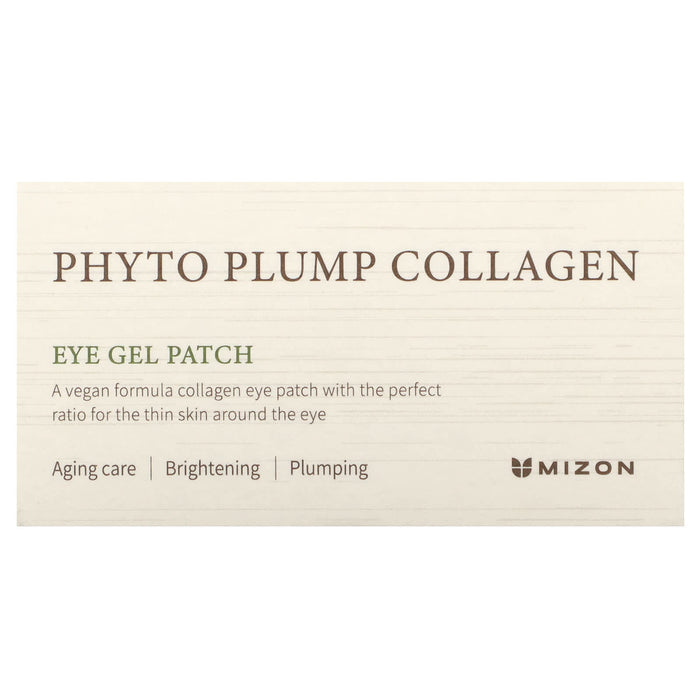 Mizon, Phyto Plump Collagen, Eye Gel Patch, 60 Patches, 1.4 g each