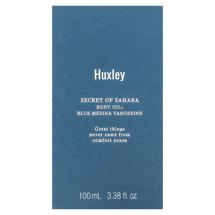 Huxley, Secret of Sahara, Body Oil, Moroccan Gardener, 3.38 fl oz (100 ml)