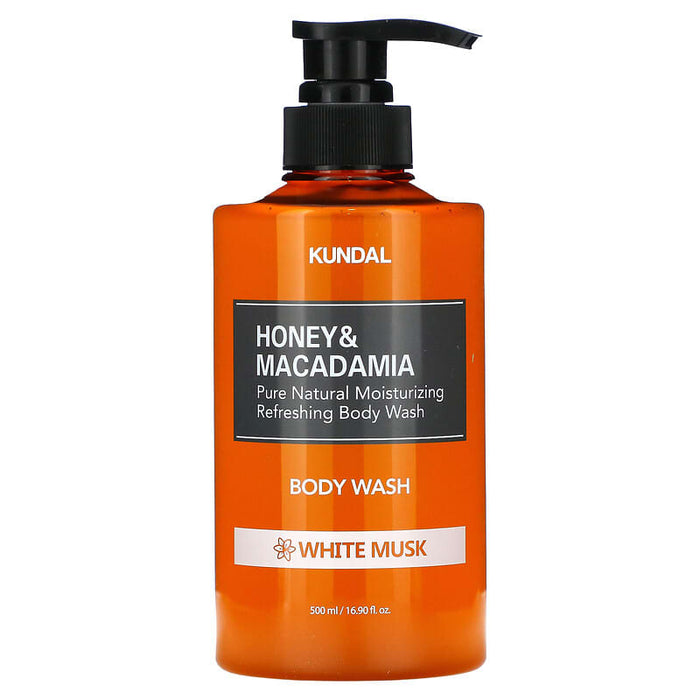 Kundal, Honey & Macadamia, Body Wash, Blackberry Bay, 16.9 fl oz (500 ml)
