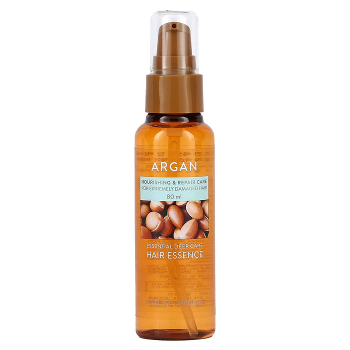 Nature Republic, Argan Essential Deep Care Hair Essence, 2.7 fl oz (80 ml)