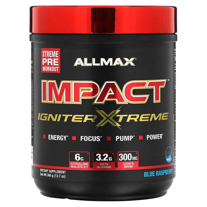 ALLMAX, IMPACT Igniter Sport , Pre-Workout, Peach Mango, 11.29 oz (320 g)