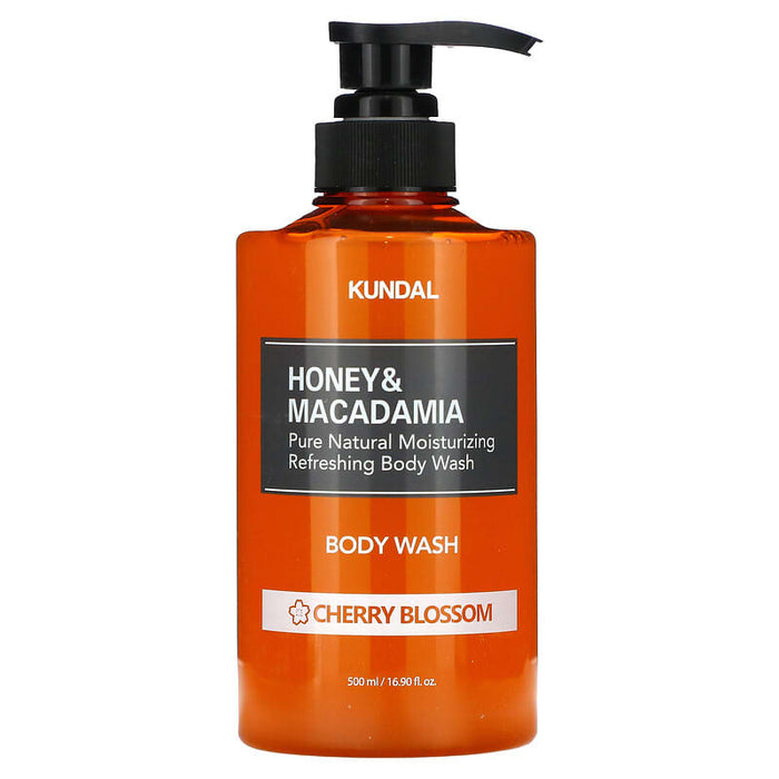 Kundal, Honey & Macadamia, Body Wash, Blackberry Bay, 16.9 fl oz (500 ml)