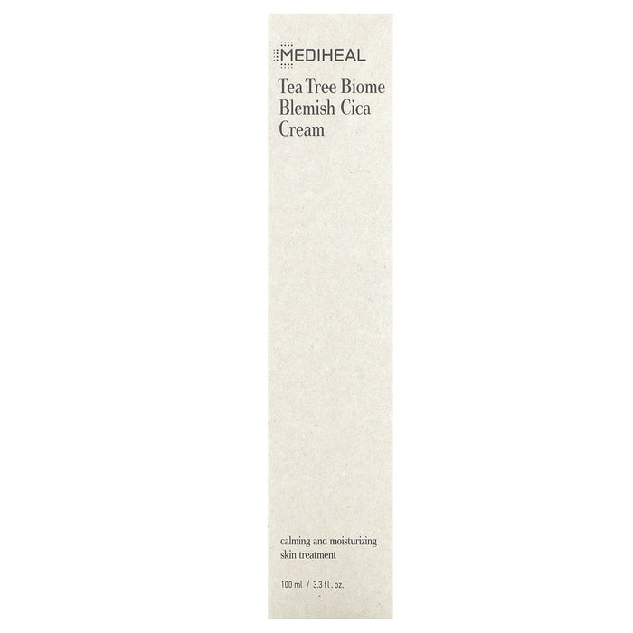 Mediheal, Tea Tree Biome Blemish Cica Cream, 3.3 fl oz (100 ml)