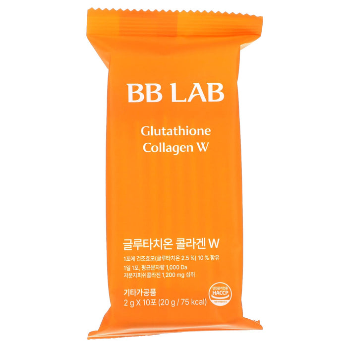 BB Lab, Glutathione Collagen W , 30 Packets, 2 g Each