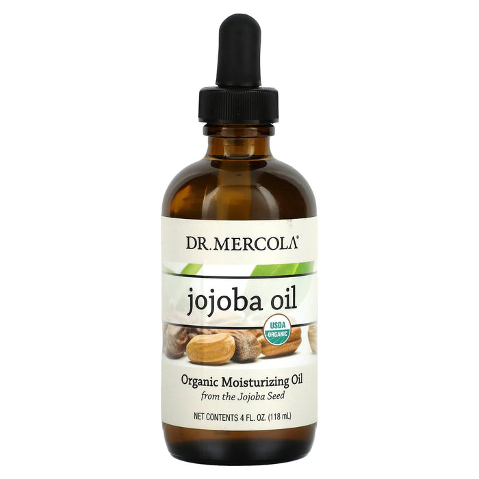 Dr. Mercola, Organic Jojoba Oil, 4 fl oz (118 ml)