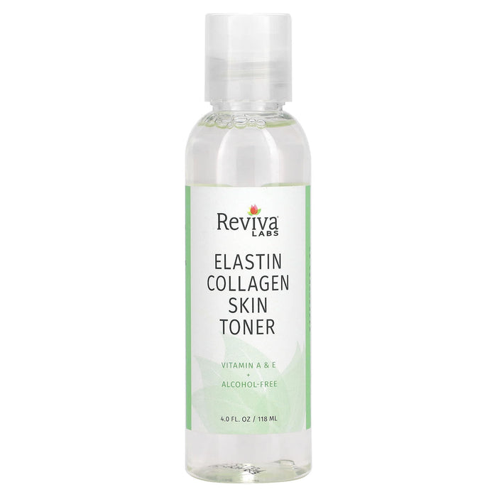 Reviva Labs, Elastin Collagen Skin Toner, 4 fl oz (118 ml)