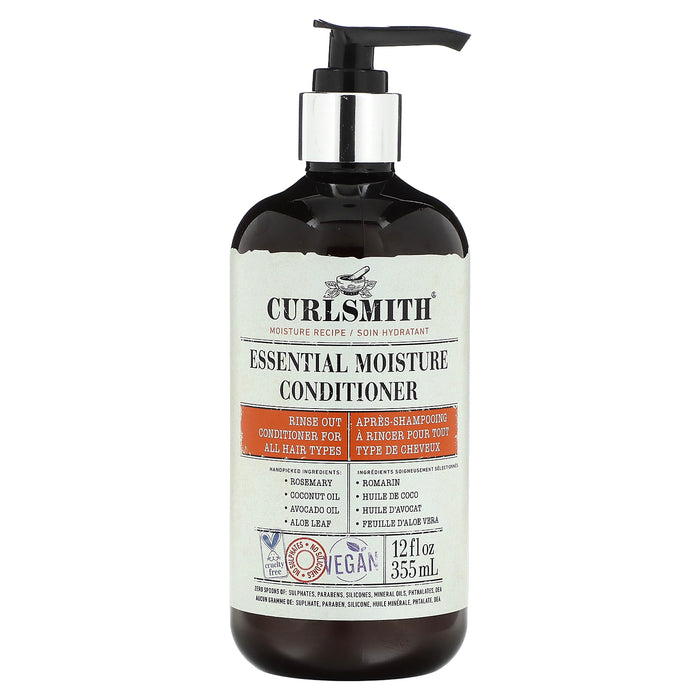 Curlsmith, Essential Moisture Conditioner, For All Hair Types, 12 fl oz (355 ml)
