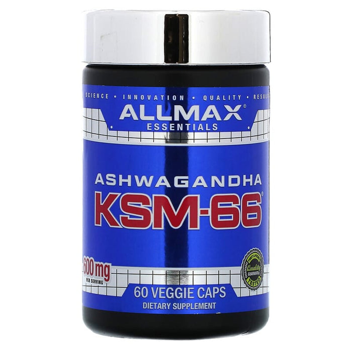ALLMAX, Ashwagandha KSM-66, 300 mg, 60 Veggie Caps