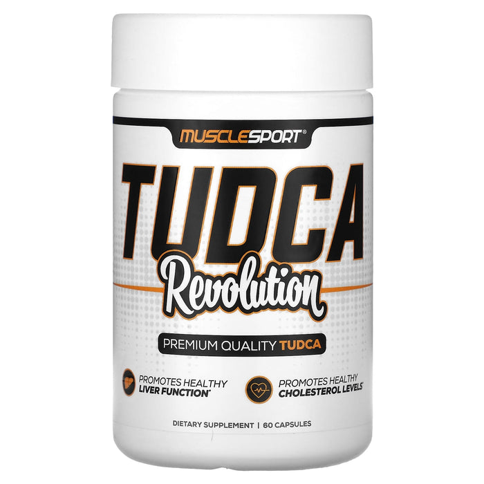 MuscleSport, TUDCA, Revolution, 60 Capsules