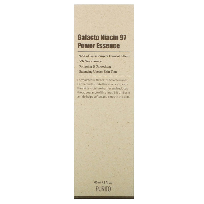 Purito, Galacto Niacin 97, Power Essence, 2 fl oz (60 ml)