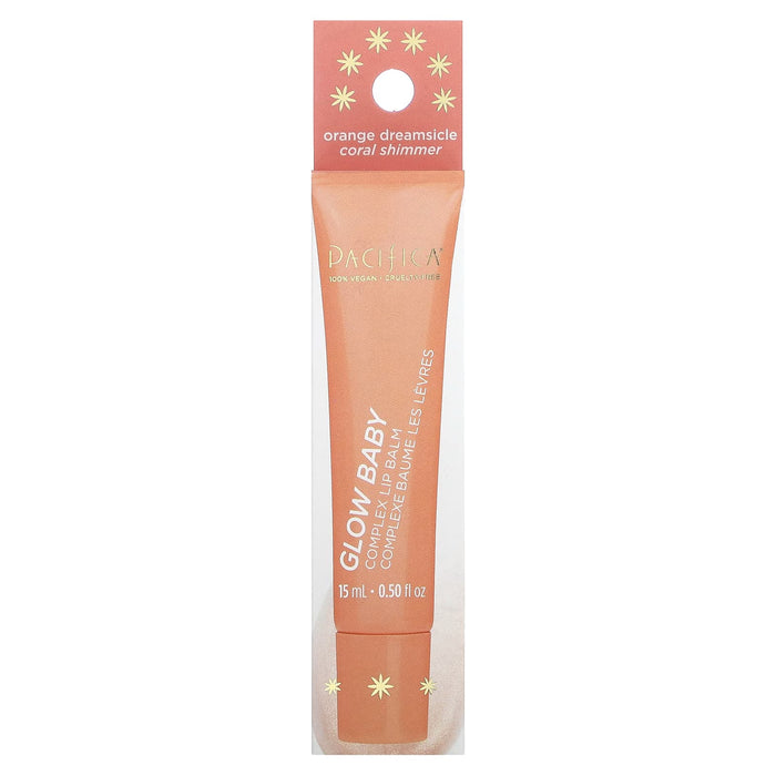 Pacifica, Glow Baby, Complex Lip Balm, Orange Dreamsicle, 0.50 fl oz (15 ml)