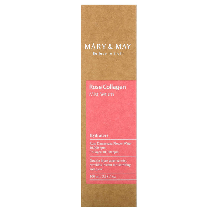 Mary & May, Rose Collagen Mist Serum, 3.38 fl oz (100 ml)