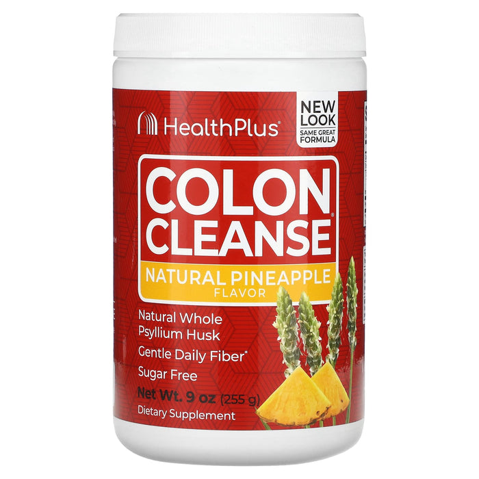 Health Plus Inc., Colon Cleanse, Natural Pineapple, 9 oz (255 g)