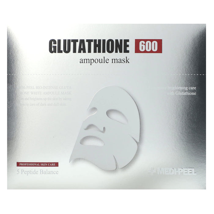 Medi-Peel, Glutathione 600 Ampoule Beauty Mask, 10 Sheet Masks, 30 ml Each