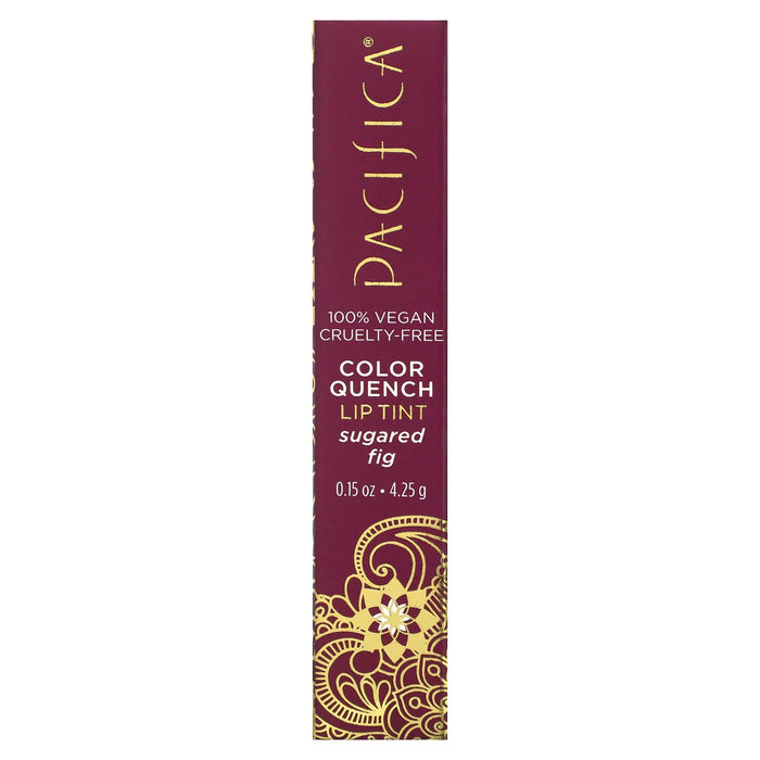 Pacifica, Color Quench Lip Tint, Sugared Fig, 0.15 oz (4.25 g)