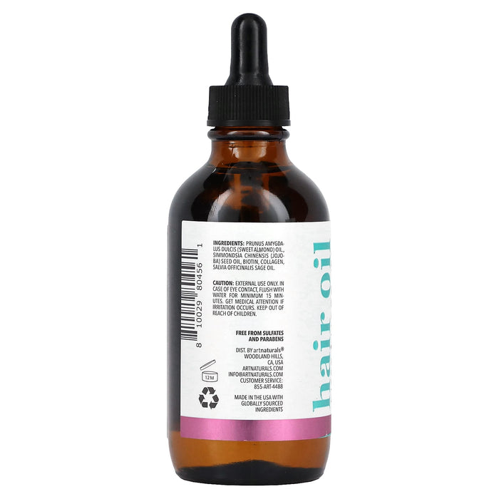 artnaturals, Biotin + Collagen Oil , 4 fl oz (118 ml)