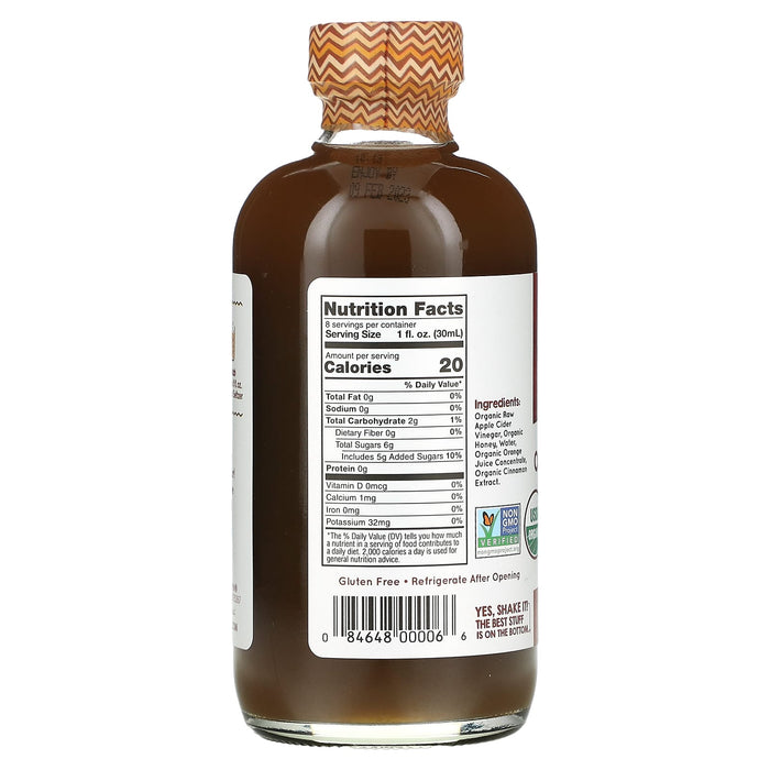 Vermont Village, Apple Cider Vinegar, Turmeric & Honey, 8 fl oz (236 ml)