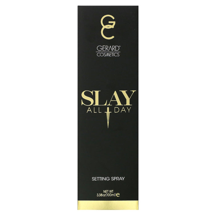 Gerard Cosmetics, Slay All Day, Setting Spray, Rose, 3.38 oz (100 ml)